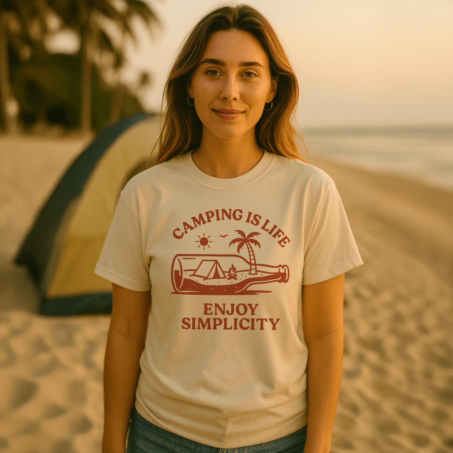 Camping is life T-Shirt