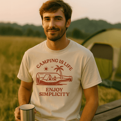 Camping is life T-Shirt