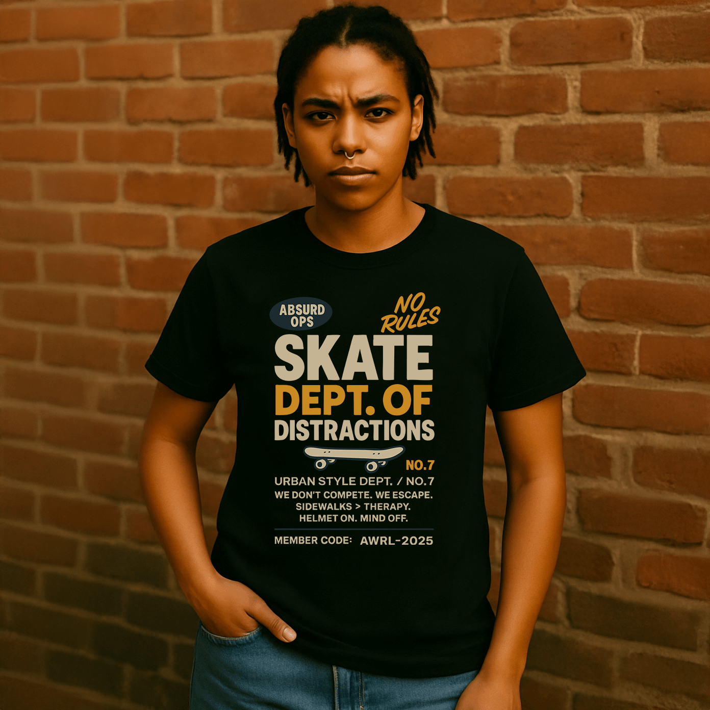 No Rules Skate T-Shirt