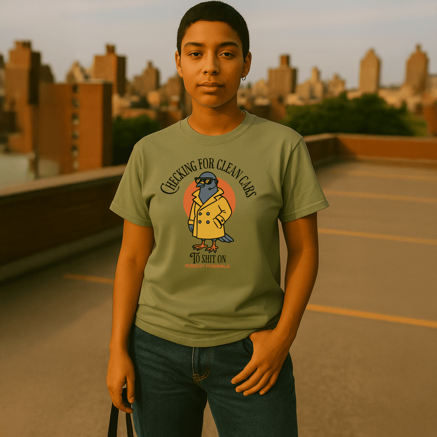 Mission Possible Pigeon T-Shirt