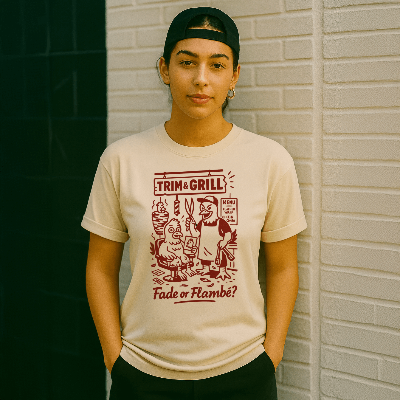 Trim and Grill T-Shirt