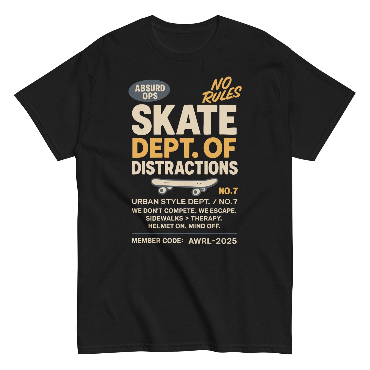 No Rules Skate T-Shirt
