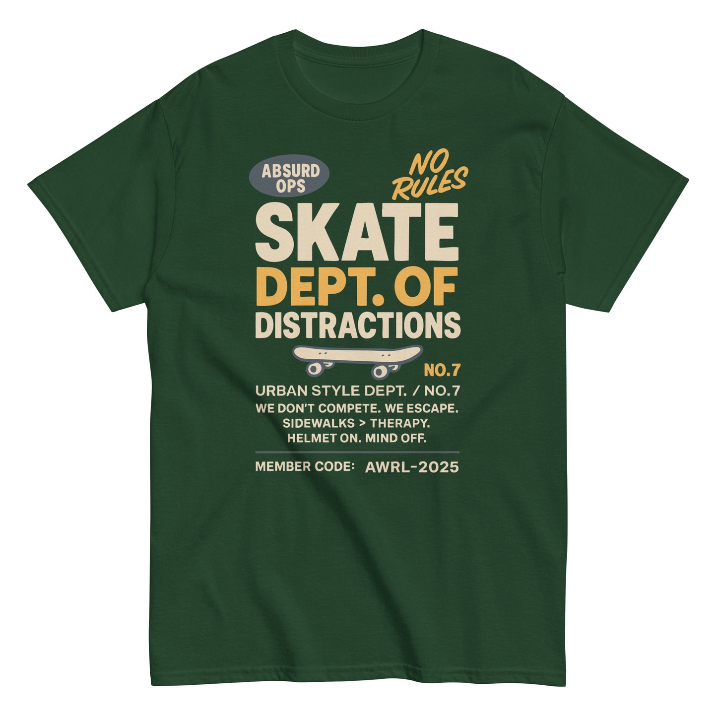 No Rules Skate T-Shirt