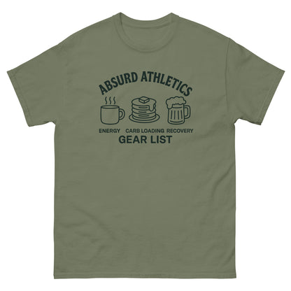 Athletics Gear List T-Shirt
