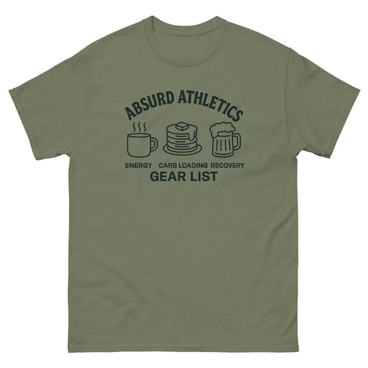 Athletics Gear List T-Shirt