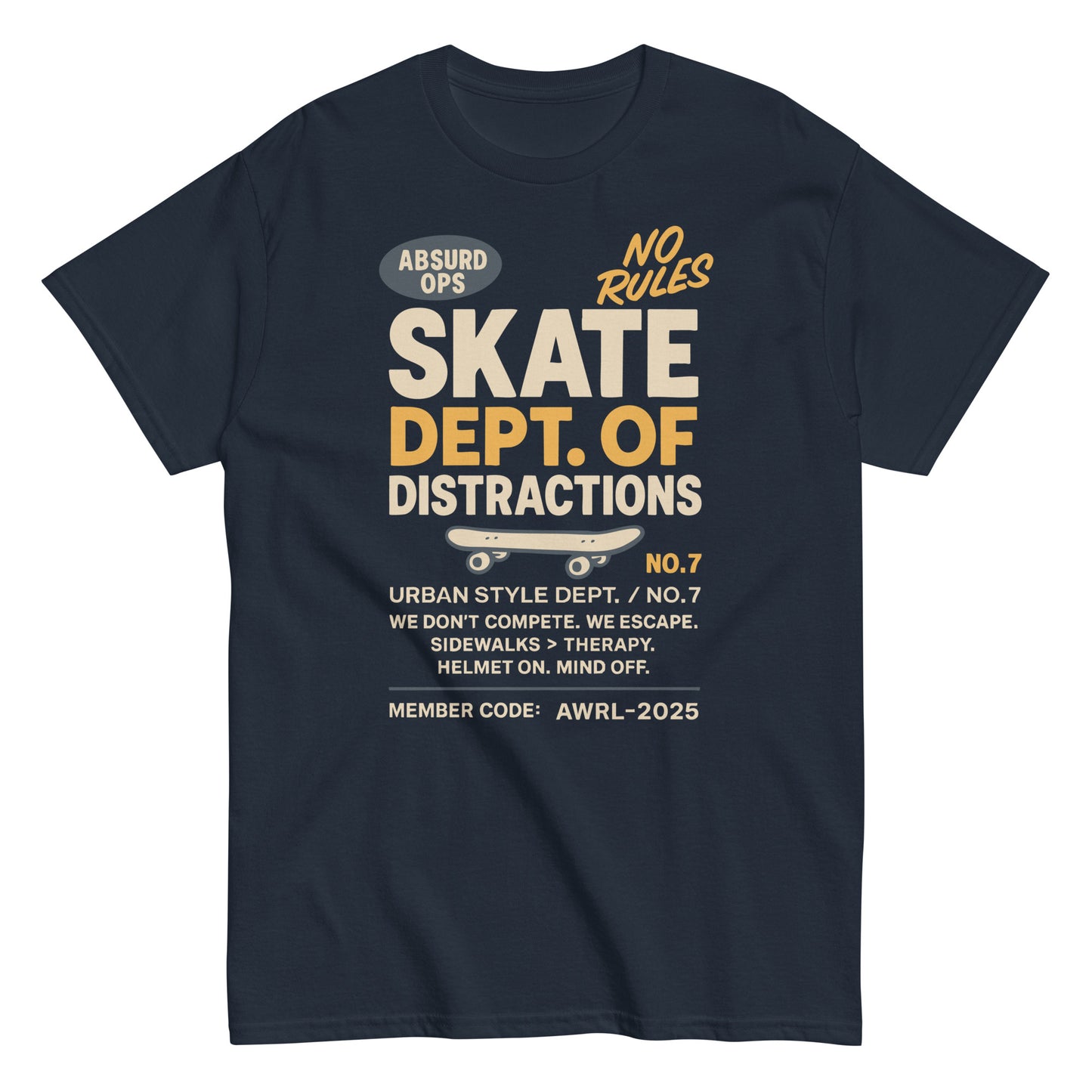 No Rules Skate T-Shirt