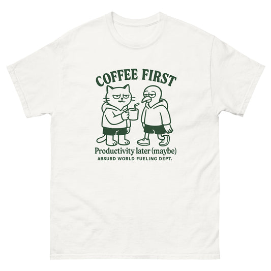 Coffee First T-Shirt